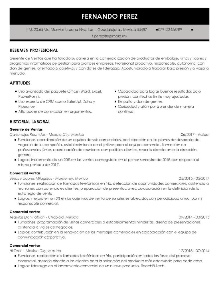 como hacer simple CV